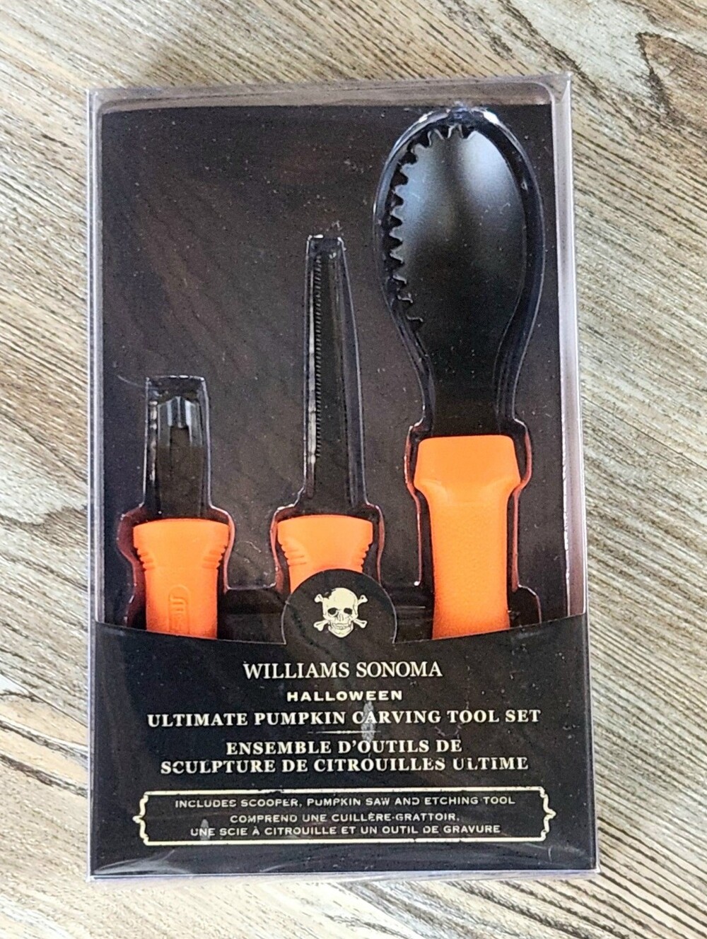 Williams Sonoma Ultimate Pumpkin Carving Tool Set Stainless Steel Halloween